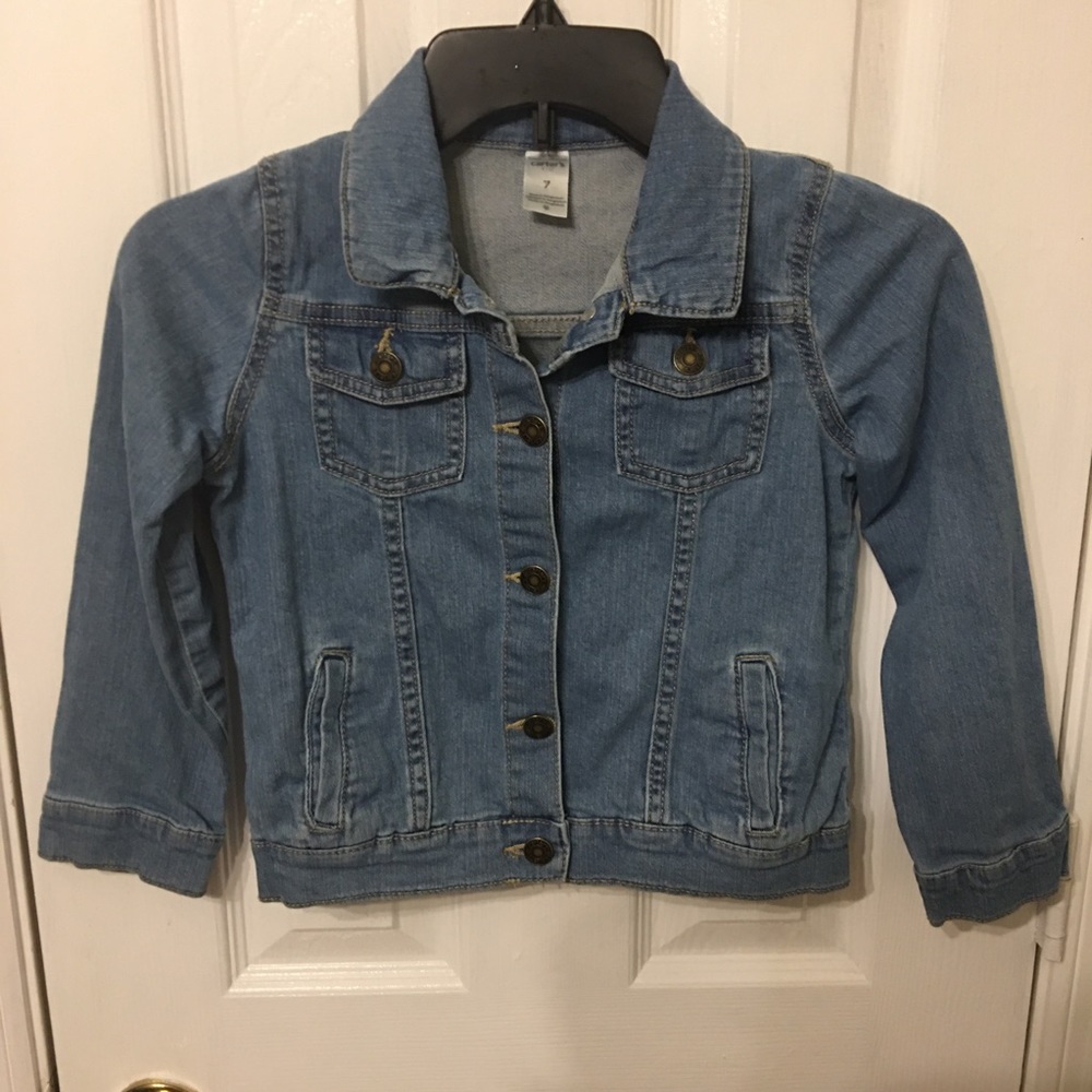 Carter’s Kids Blue Jean Jacket Size 7